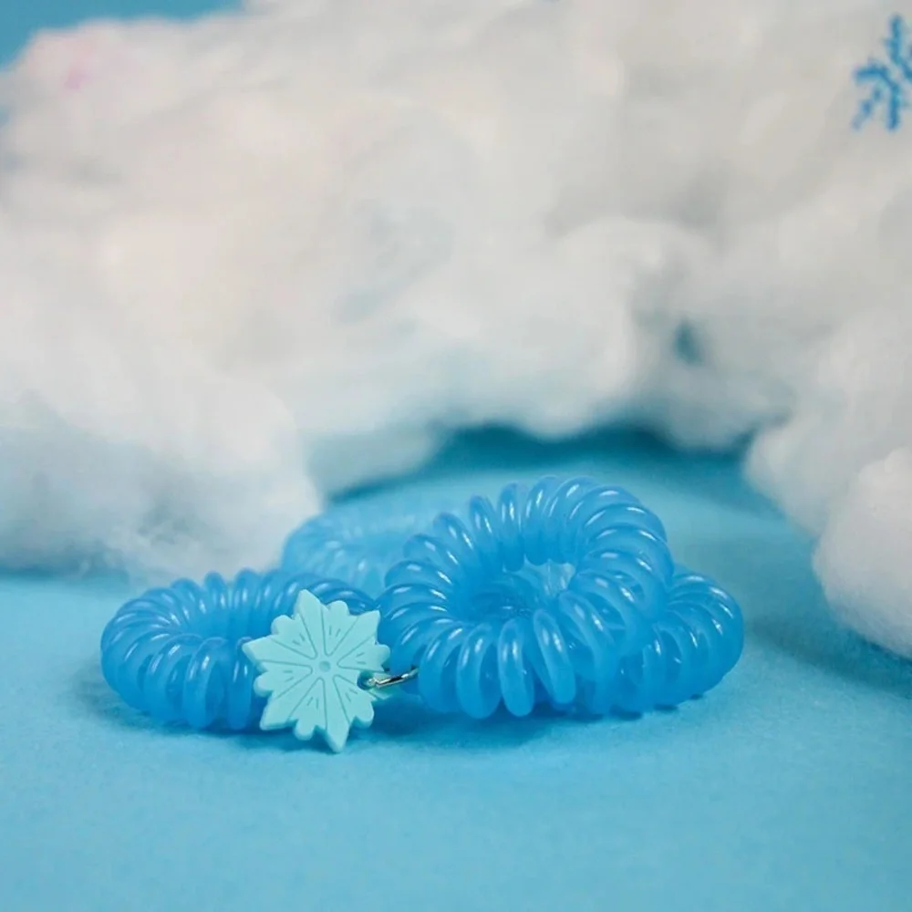 3/$20 ✨NWT Invisibobble Disney Princess Frozen Traceless Hair Ties x5